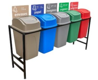 cetro de separacion 5botes 65L